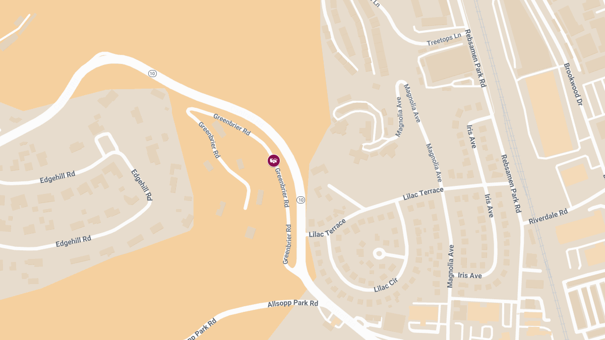 Traffic Collision With Injury Reported on Greenbrier Rd