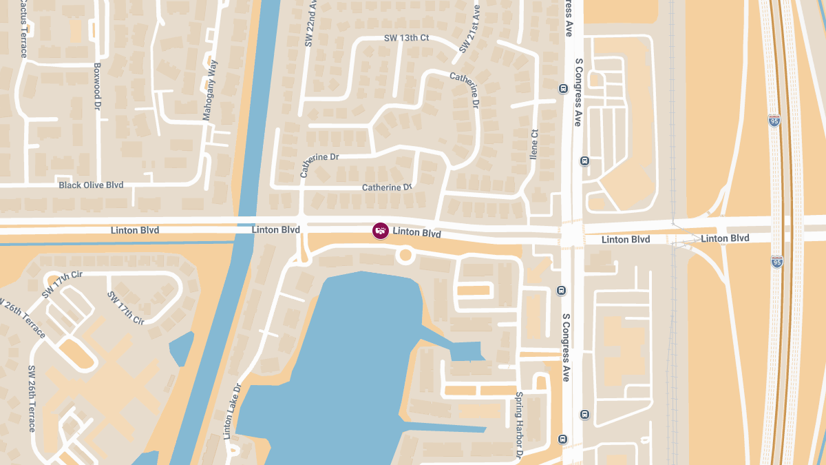 Traffic Collision With Trauma Alert Near Linton Blvd