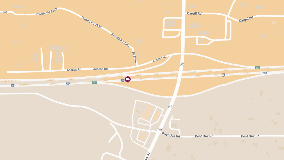 Truck Driver Seriously Injured in Multi-Semi Crash on I-20