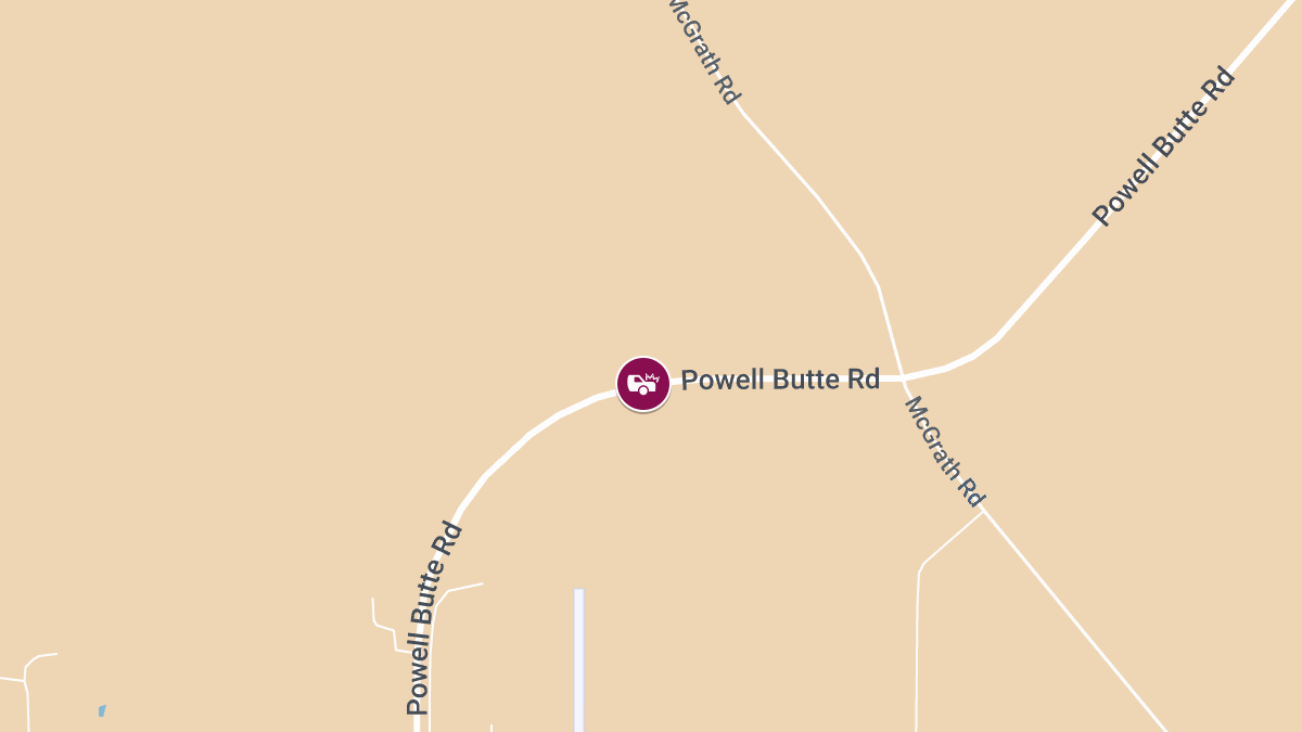 Two Accidents Reported Tuesday Morning on Powell Butte Hwy Near Municipal Airport