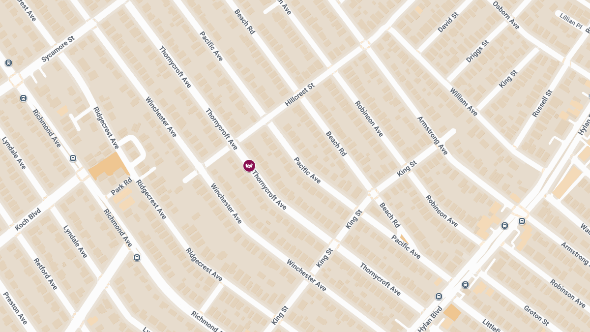 Two-Car Collision with Injuries on 243 Thornycroft Ave