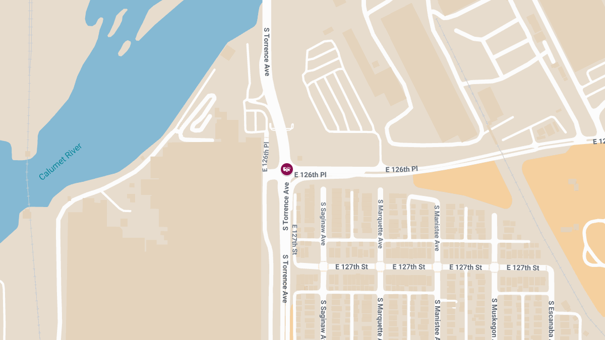 Two-Car Crash With Injuries Reported at 126th Pl & Torrence Ave