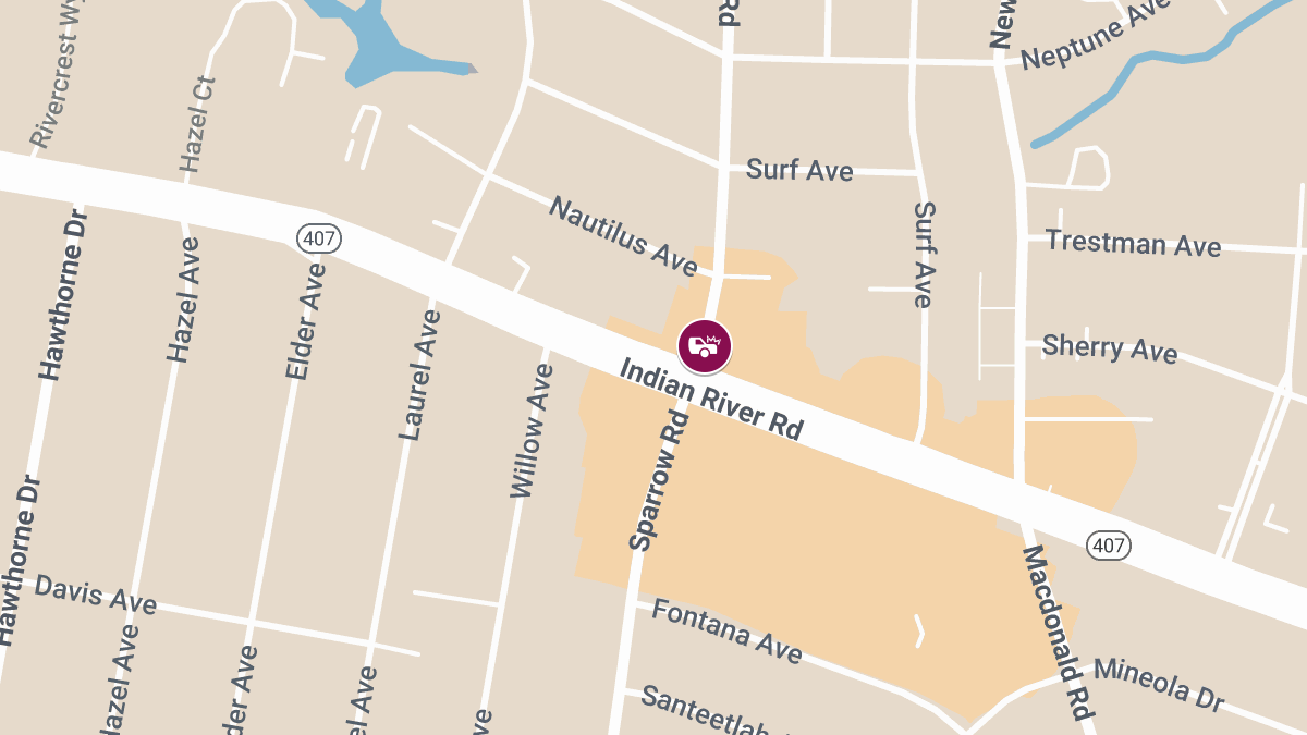 Two Hospitalized After Three-Vehicle Accident at Indian River Rd & Sparrow Rd