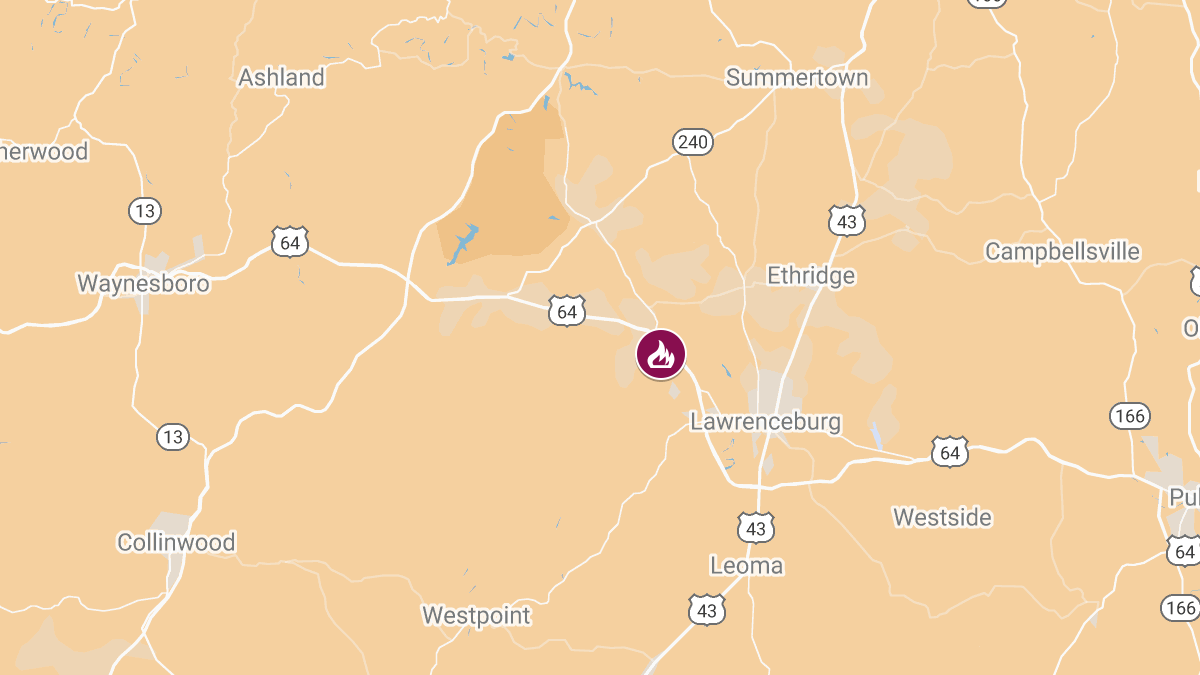 Two Injured Escaping House Fire Near Rural Crossroads