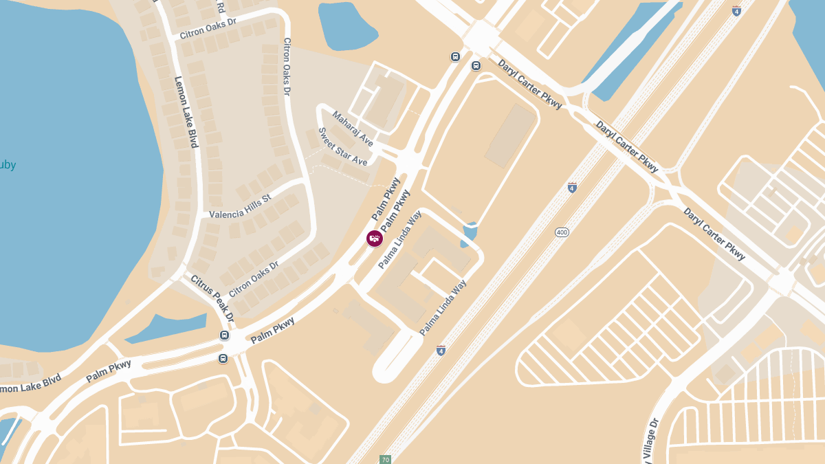 Two Injured in Auto Accident on Palm Parkway