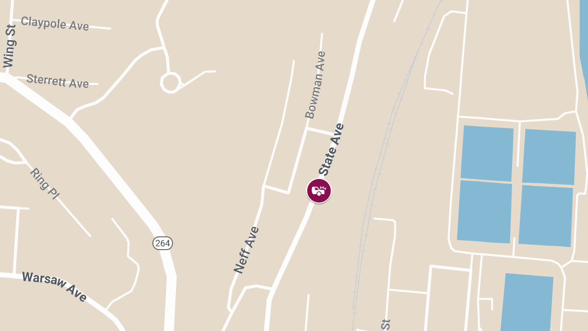 Two Injured in Crash Involving Pickup Truck on State Ave