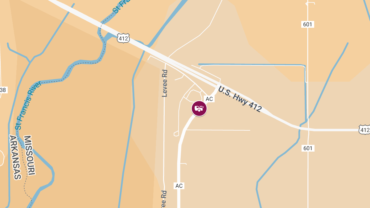 Two Injured in Crash on Route AC South of Town