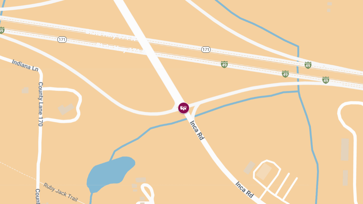 Two Injured in Fiery Crash on Inca Rd at MO-96