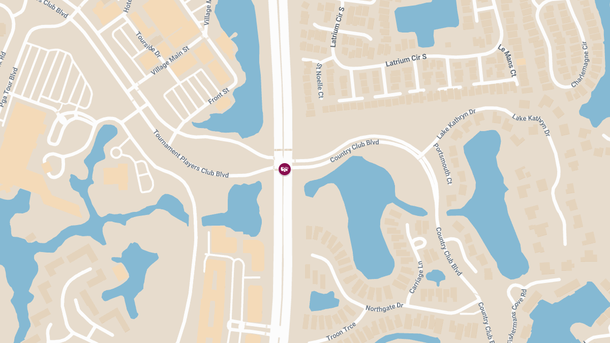 Two Injured in Serious Crash on SR A1A at Country Club Blvd