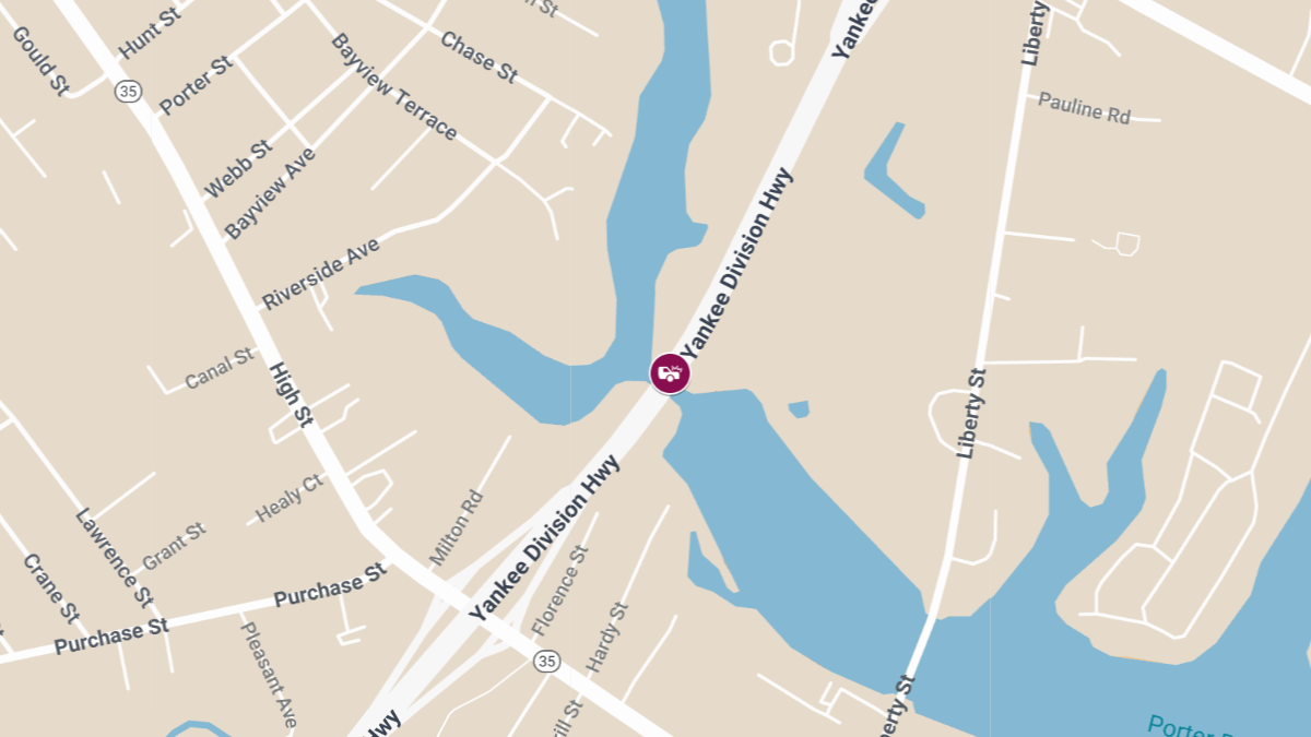 Two Injured in Wrong-Way Crash on Route 128