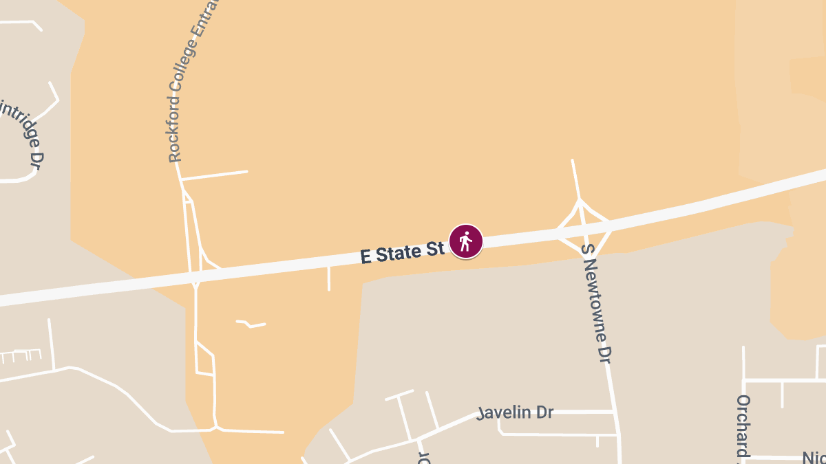 Two Pedestrians Injured in Crash on E State St Near S Newtowne Dr