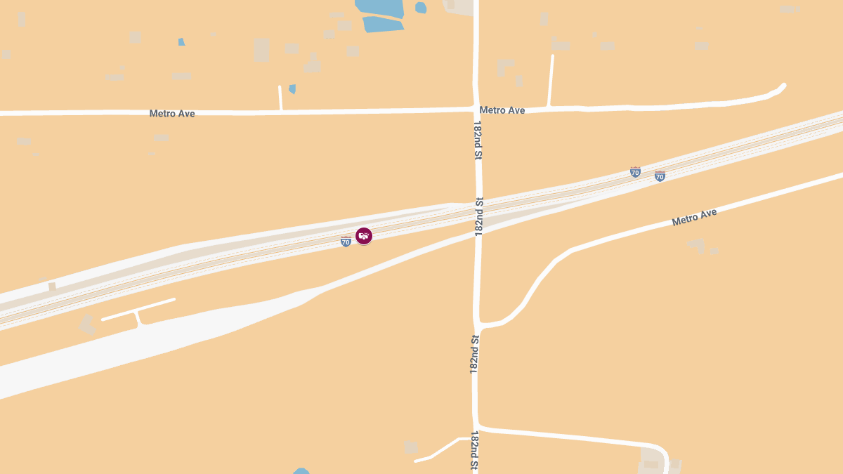 Two Seriously Injured in Rollover Crash on I-70