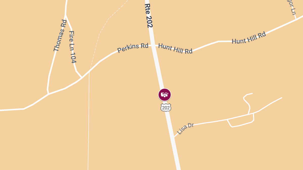 Two Seriously Injured in Two-Vehicle Accident on Route 202 near Perkins Rd