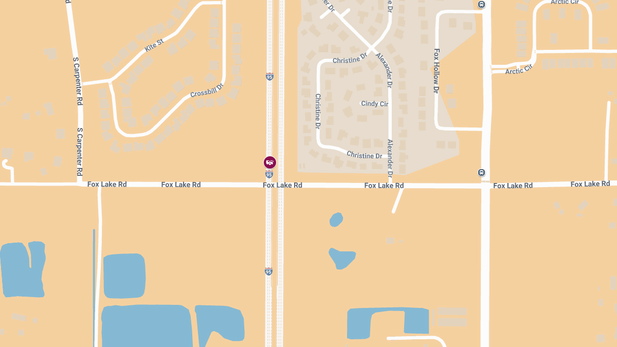 Two Seriously Injured in Wrong-Way Crash with Semi on I-95