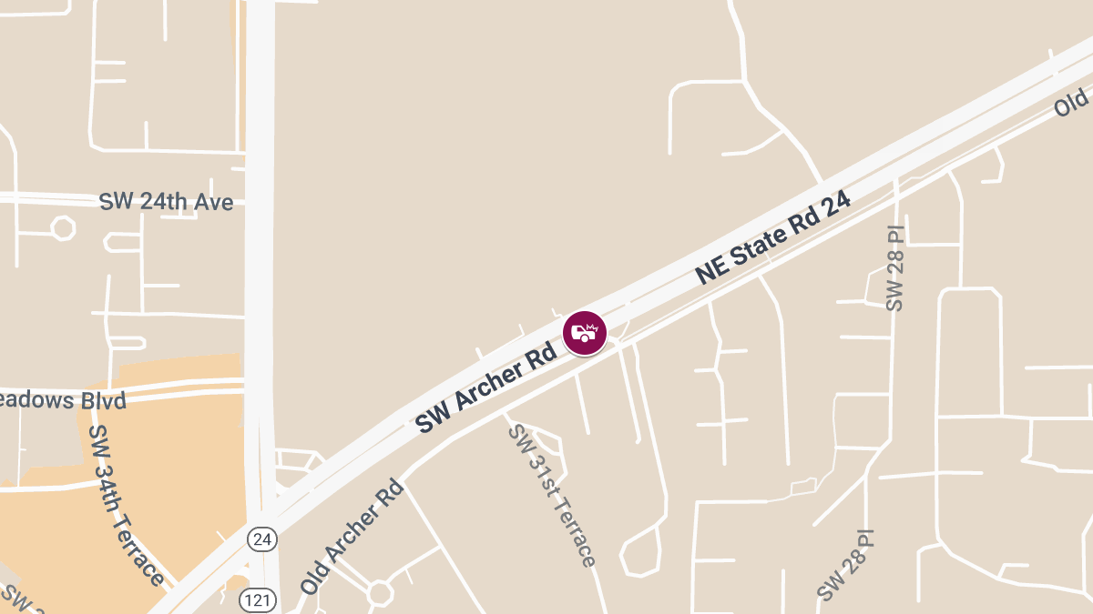 Two Trauma Patients Injured in Crash on SW Archer Rd