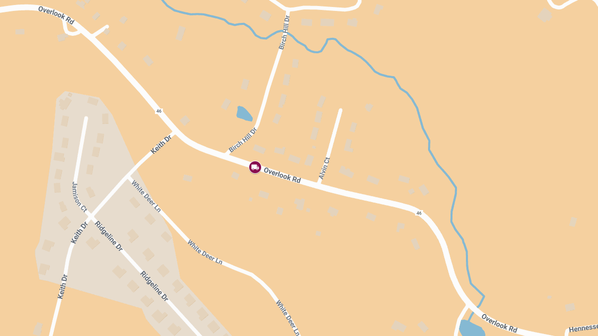 Two-Vehicle Accident Involving Mail Truck on Overlook Rd Results in Injuries