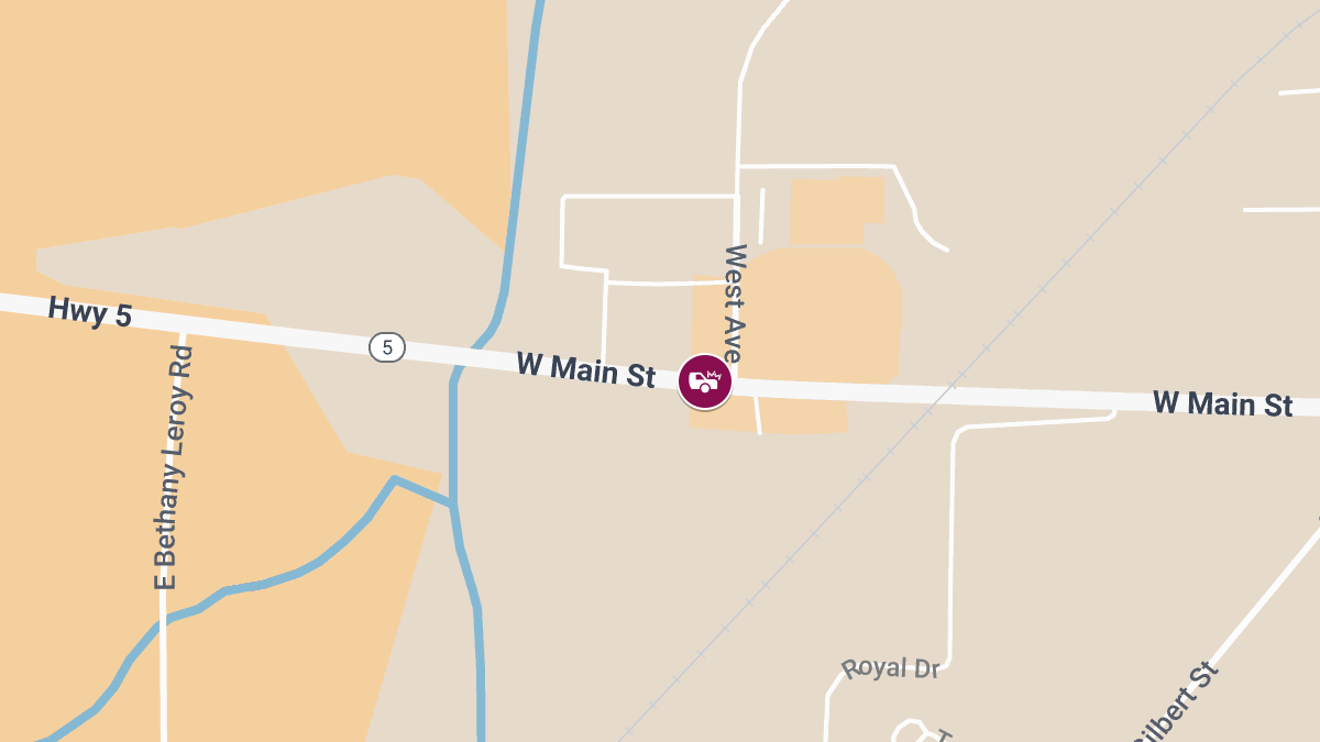 Two-Vehicle Accident at W Main St & West Ave Leaves One Injured