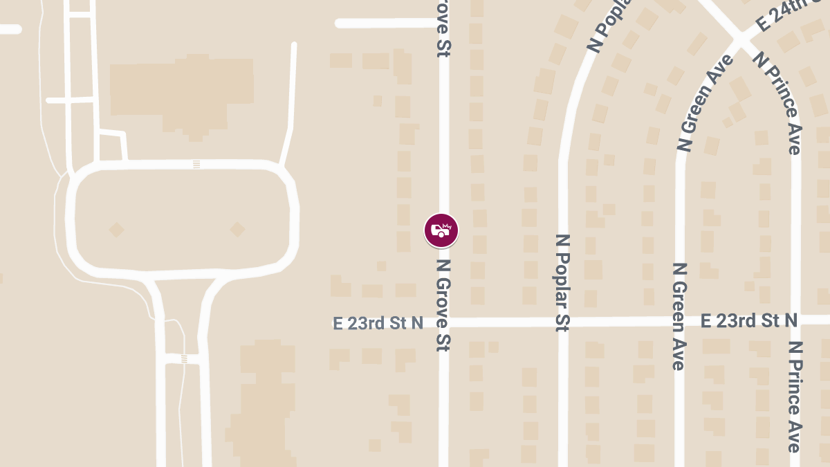 Two-Vehicle Accident on Grove St Near E 23rd St N Causes Injuries