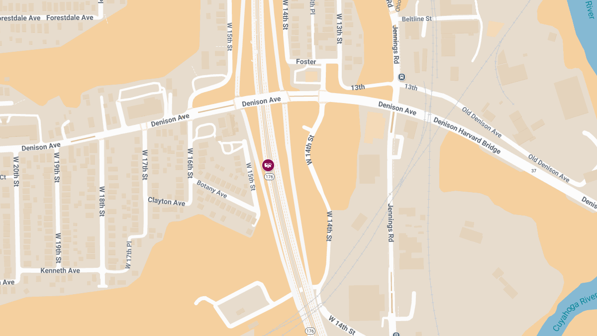 Two-Vehicle Accident on SR-176 Near Denison Ave Leaves One Injured