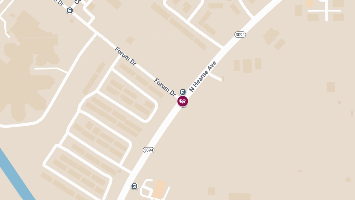Two-Vehicle Accident with Injuries Near Forum Dr and N Hearne Ave
