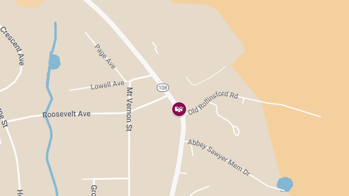 Two-Vehicle Accident with Injuries and Entrapment at Central Ave and Old Rollinsford Rd