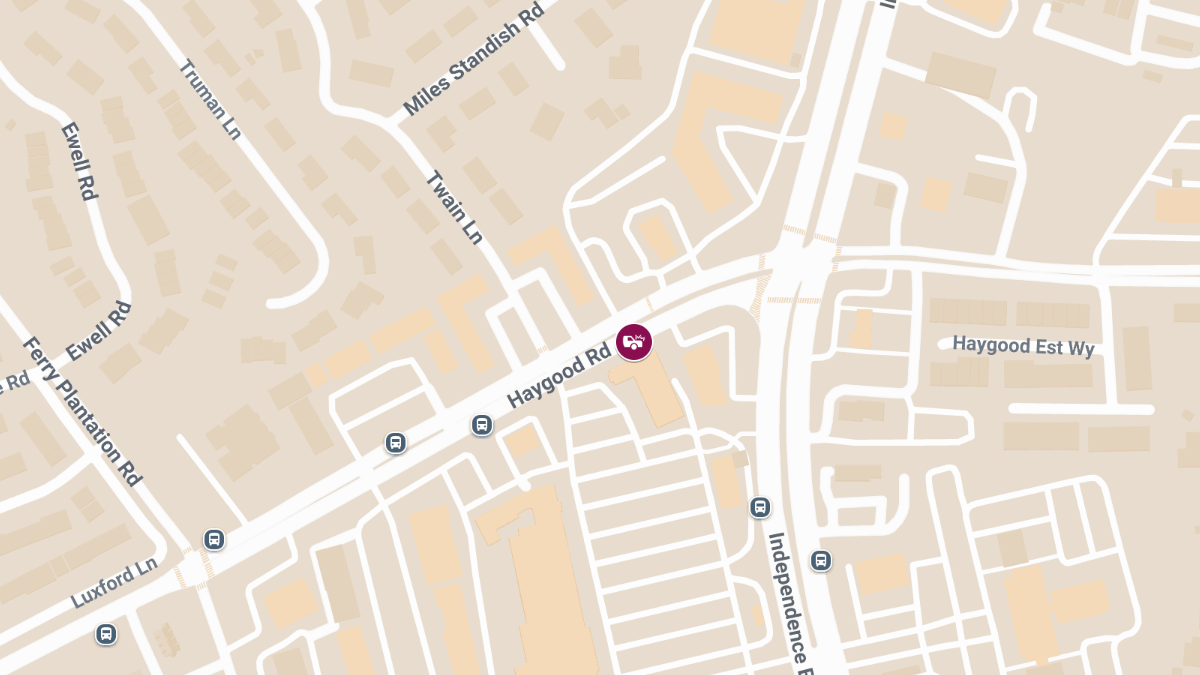 Two-Vehicle Accident with Injuries at Haygood Rd and Twain Ln