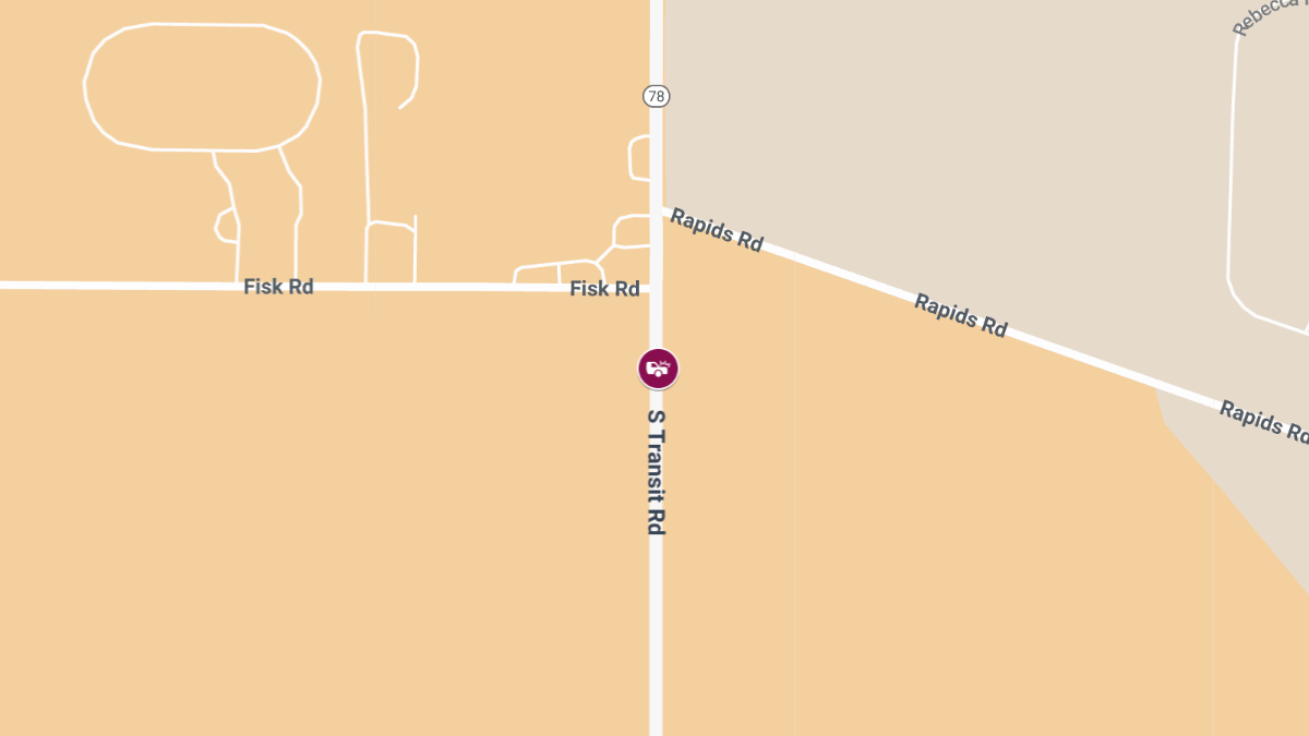 Two-Vehicle Accident with Injuries on 6472 S Transit Rd