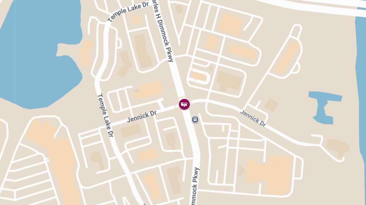 Two-Vehicle Accident with Injuries on Charles H Dimmock Pkwy at Jennick Dr