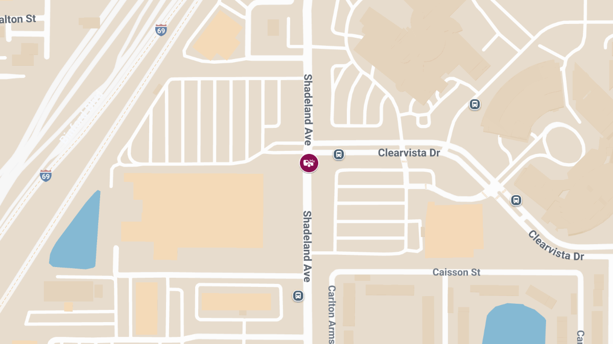 Two Vehicle Collision at Shadeland Ave & Clearvista Dr Leads to Injuries