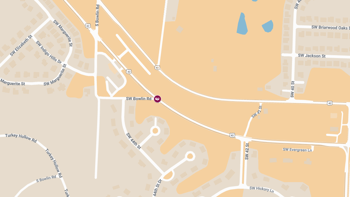 Two-Vehicle Collision on US-40 at SW Bowlin Rd Injures Teen Driver