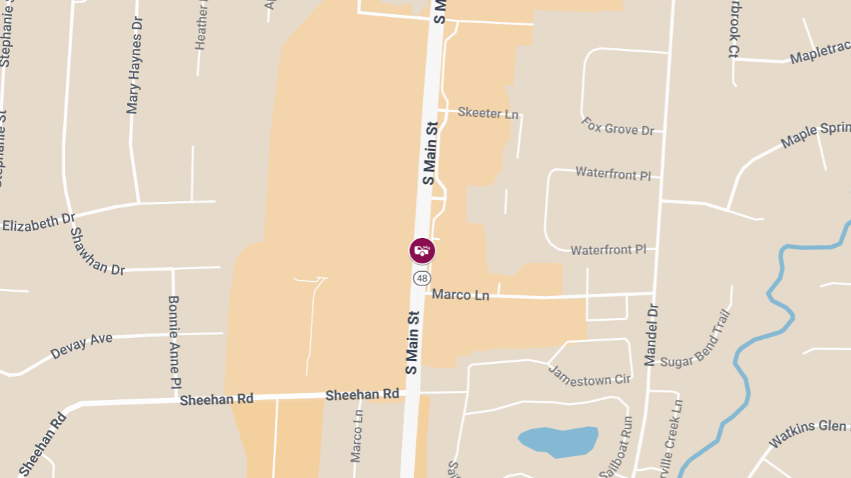 Two-Vehicle Collision with Injuries Reported on SR-48 Near Sheehan Rd