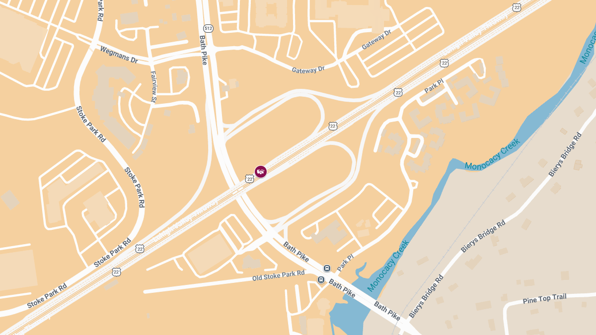 Two-Vehicle Collision with Injuries on US-22 East at MM 327.6