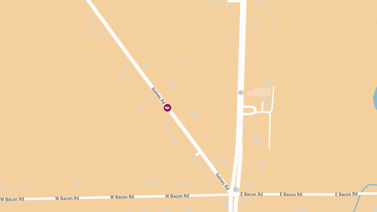 Two-Vehicle Crash on 3052 Gaines Rd Leaves One Injured