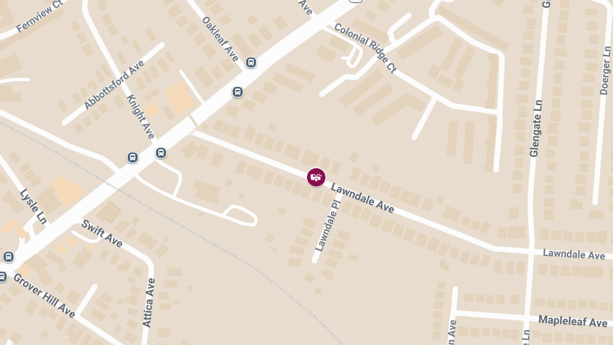 Two-Vehicle Crash on Lawndale Ave Results in Injuries