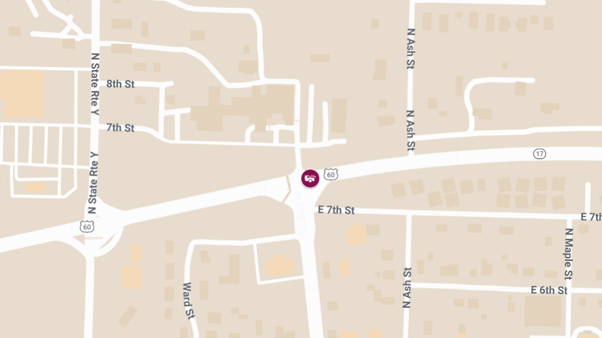 Two-Vehicle Crash on US 60 Leaves One Injured