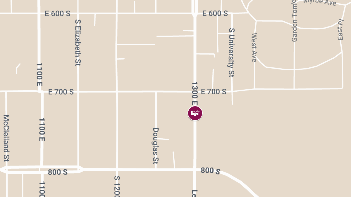 Two-Vehicle Crash with Injuries at 720 S and 1300 E