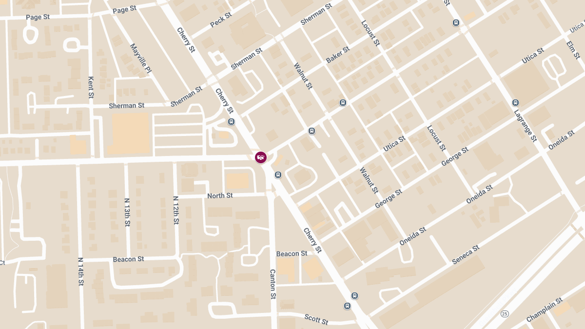 Two-Vehicle Crash with Injuries at Cherry St and E Bancroft St