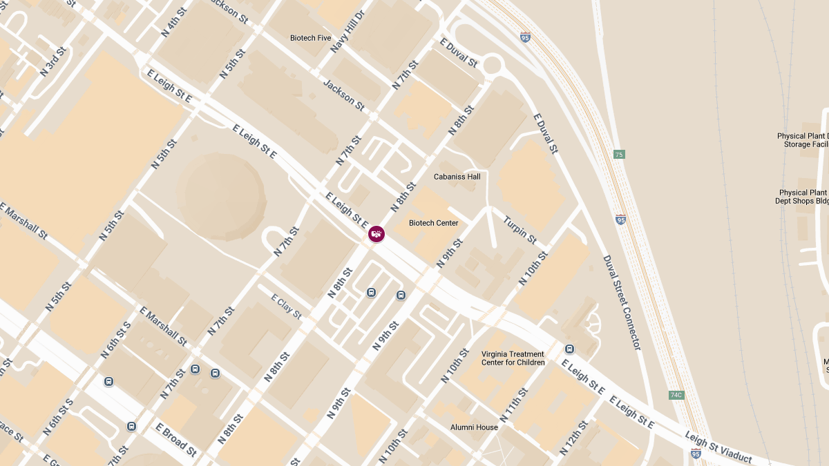Two-Vehicle Crash with Injuries at E Leigh St and N 8th St