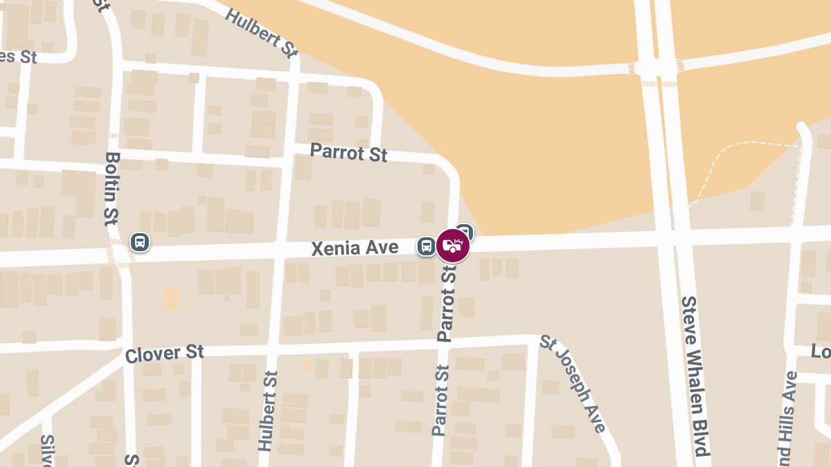 Two-Vehicle Crash with Injuries at Xenia Ave and Parrot St