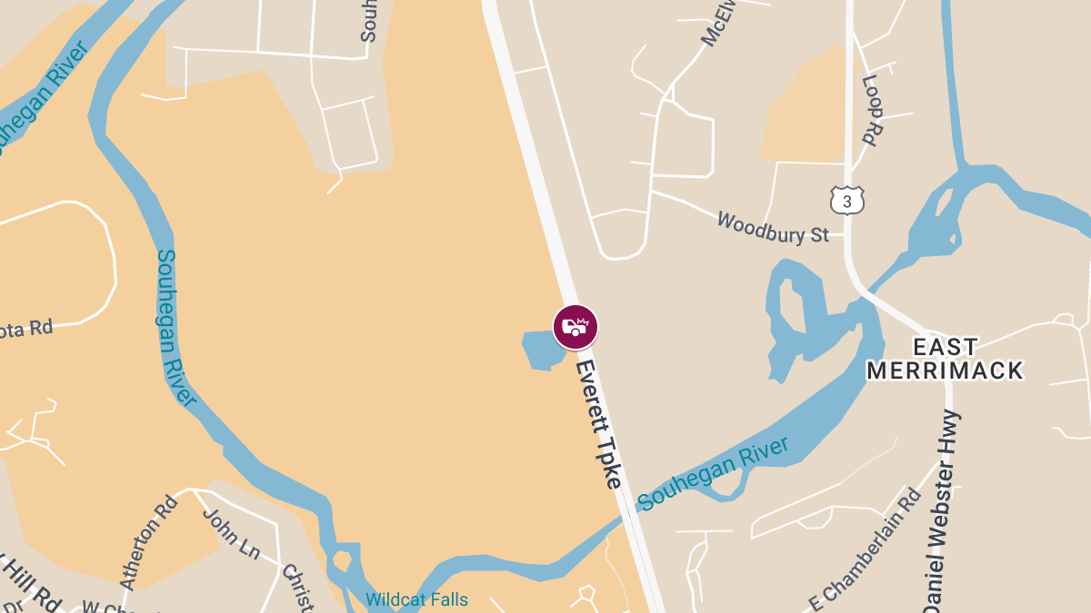 Two-Vehicle Crash with Injuries on Everett Turnpike NB Near Exit 12