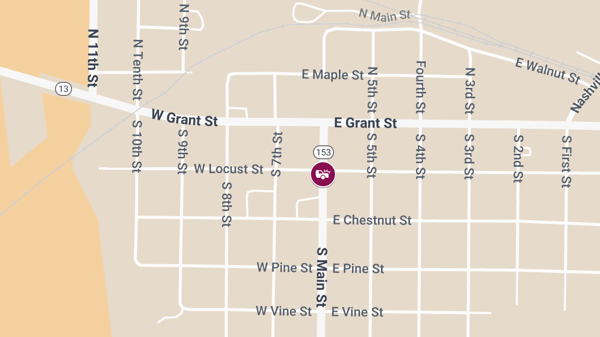 Two-Vehicle Crash with Injuries on IL-153 North of Town