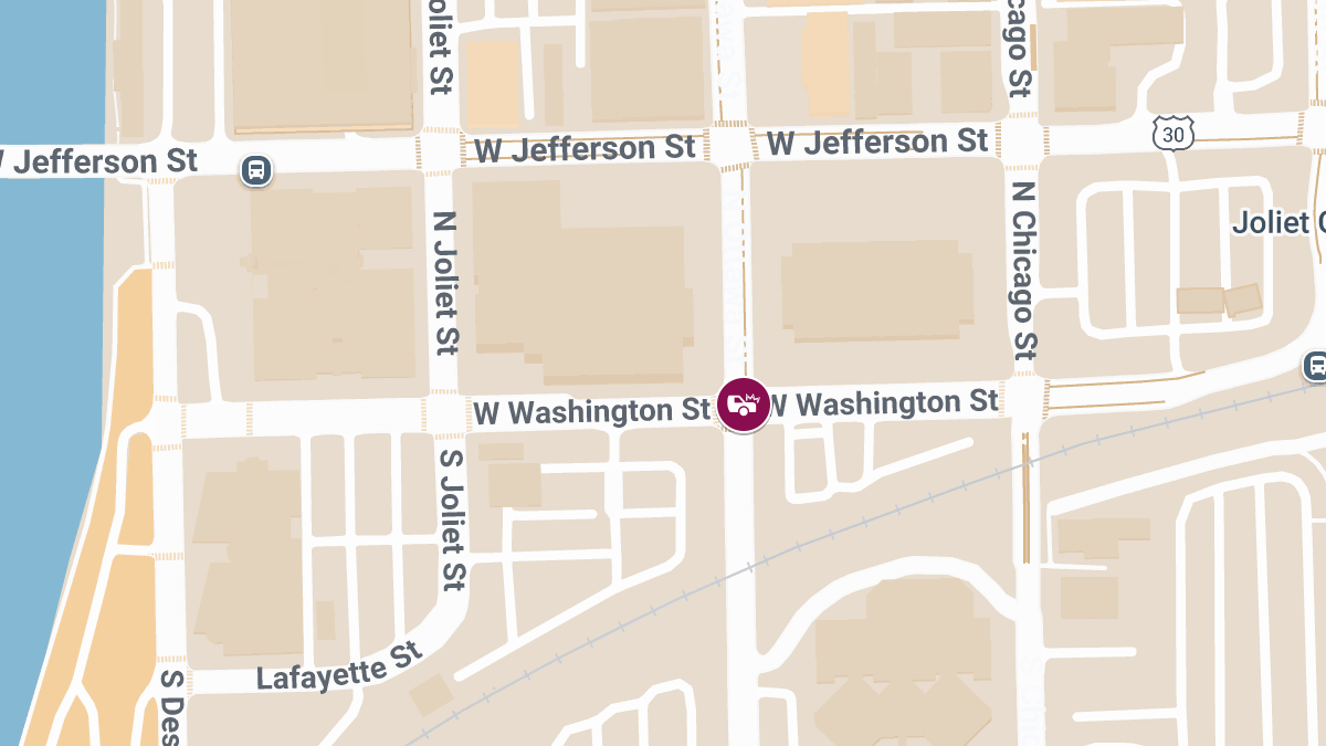 Two-Vehicle Crash with Injuries on W Washington St