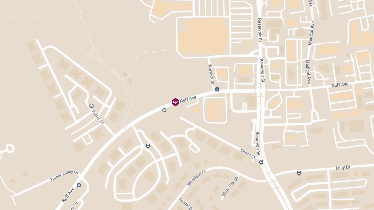 Two Vehicles Collide Near Neff Avenue