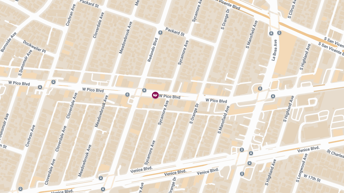 Vehicle Accident Causes Injuries on W Pico Blvd