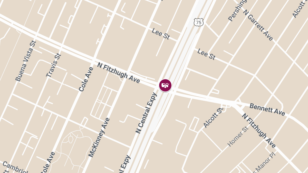 Vehicle Accident With Injuries Reported at N Central Serv E & N Fitzhugh Ave