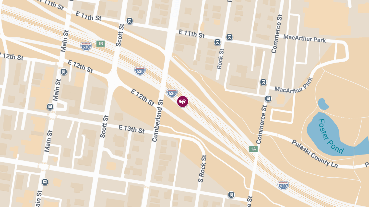 Vehicle Accident With Injury Reported on I-630 Near Cumberland St