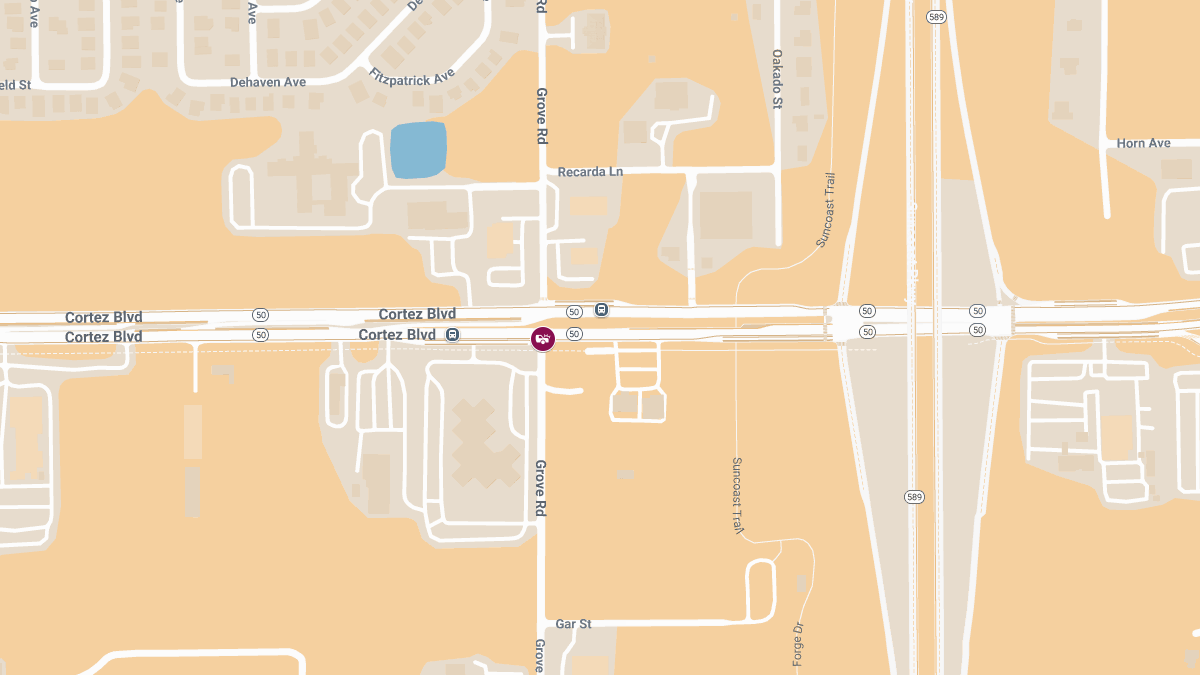 Vehicle Accident with Injuries at Cortez Blvd and Grove Rd