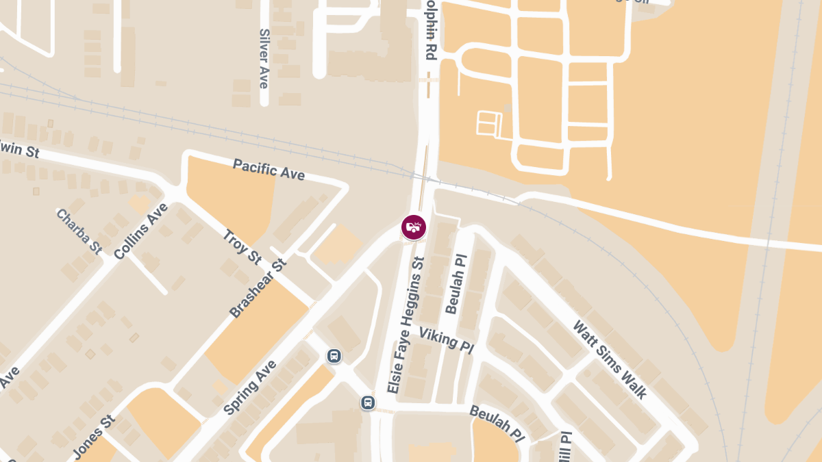 Vehicle Collision With Injuries Reported at Spring Ave & Elsie Faye Heggins St