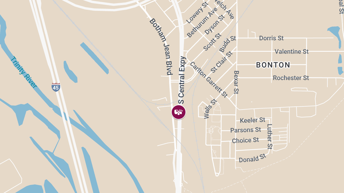 Vehicle Collision With Injuries Reported on S Central Expy in Cedars