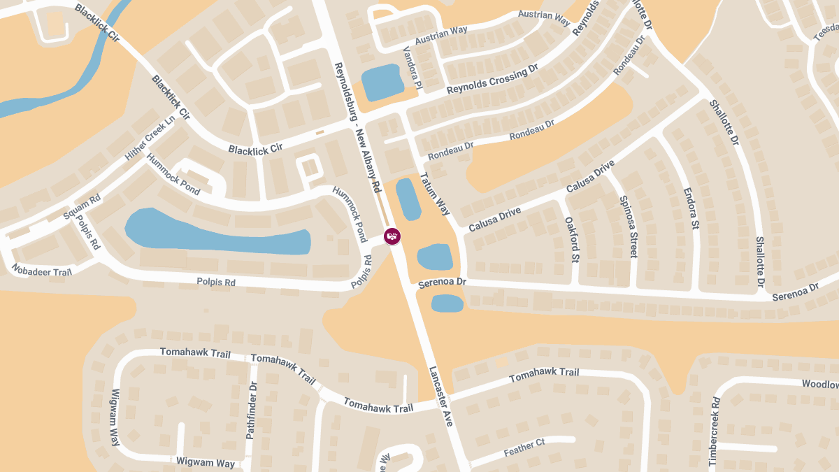 Vehicle Collision with Injuries at Polpis Rd & Lancaster Ave